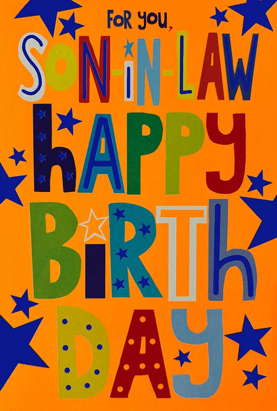 Simon Elvin C50 Birthday Son-in-Law 6pk