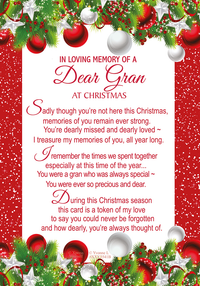 Xpress Yourself 6 Pack Memorial Cards Gran