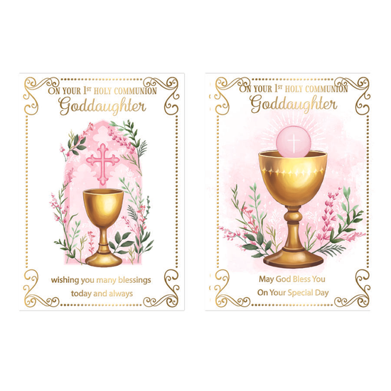 Kingsley 12 Pack Cards C50 Communion Goddaughter