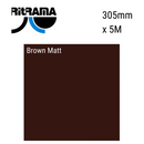 Ritrama Vinyl M Grade Matt Brown 305mm x 5m