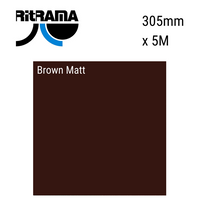 Ritrama Vinyl M Grade Matt Brown 305mm x 5m