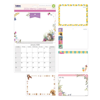 Memo Calendar With Pen Compact 2027 12pk
