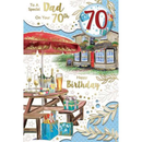 Xpress Yourself C75 Birthday Age 70 Dad 6pk
