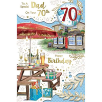 Xpress Yourself C75 Birthday Age 70 Dad 6pk