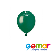 Gemar Fashion Emerald Green 5" Latex Balloons 50pk