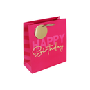 Pink Birthday Medium Gift Bag 6pk