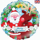 Oaktree Christmas Friends 18" Foil Balloon
