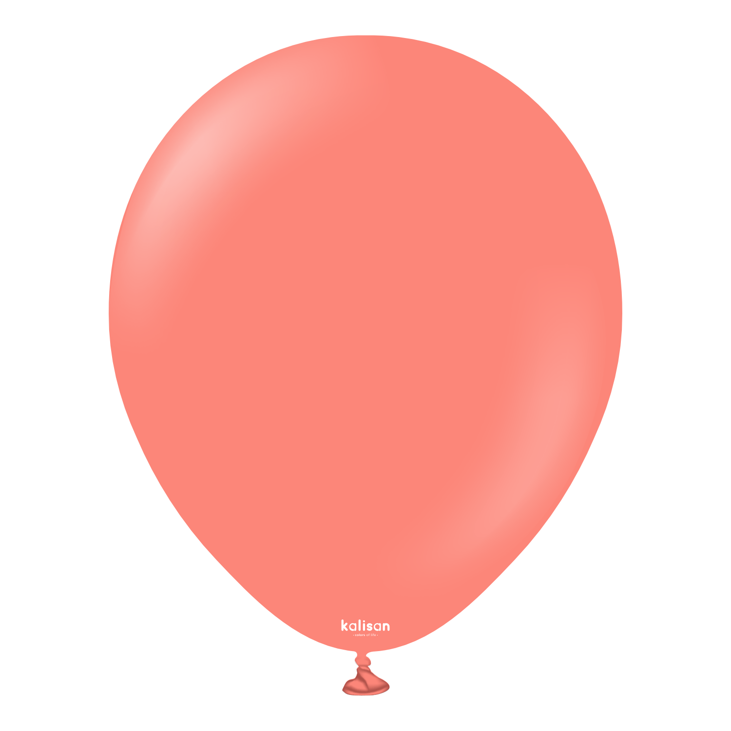 Kalisan Standard Coral 18" Latex Balloons 25pk