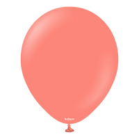 Kalisan Standard Coral 18" Latex Balloons 25pk