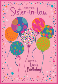 Simon Elvin C50 Birthday Sister-In-Law 6pk