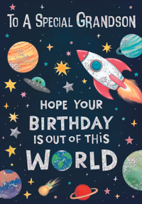 Prelude 6 Pack Cards C90 Birthday Grandson