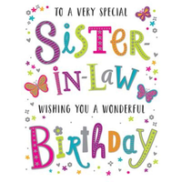 Regal C50 Birthday Sister-In-Law 6pk
