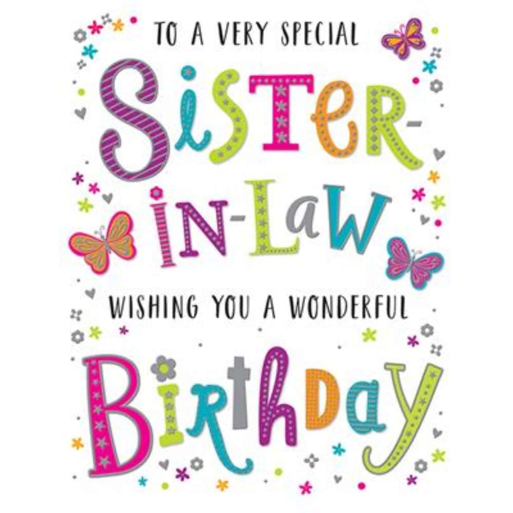 Regal C50 Birthday Sister-In-Law 6pk