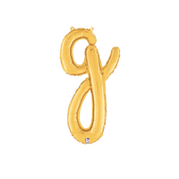 Grabo Foil Balloon Gold 14" Letter G