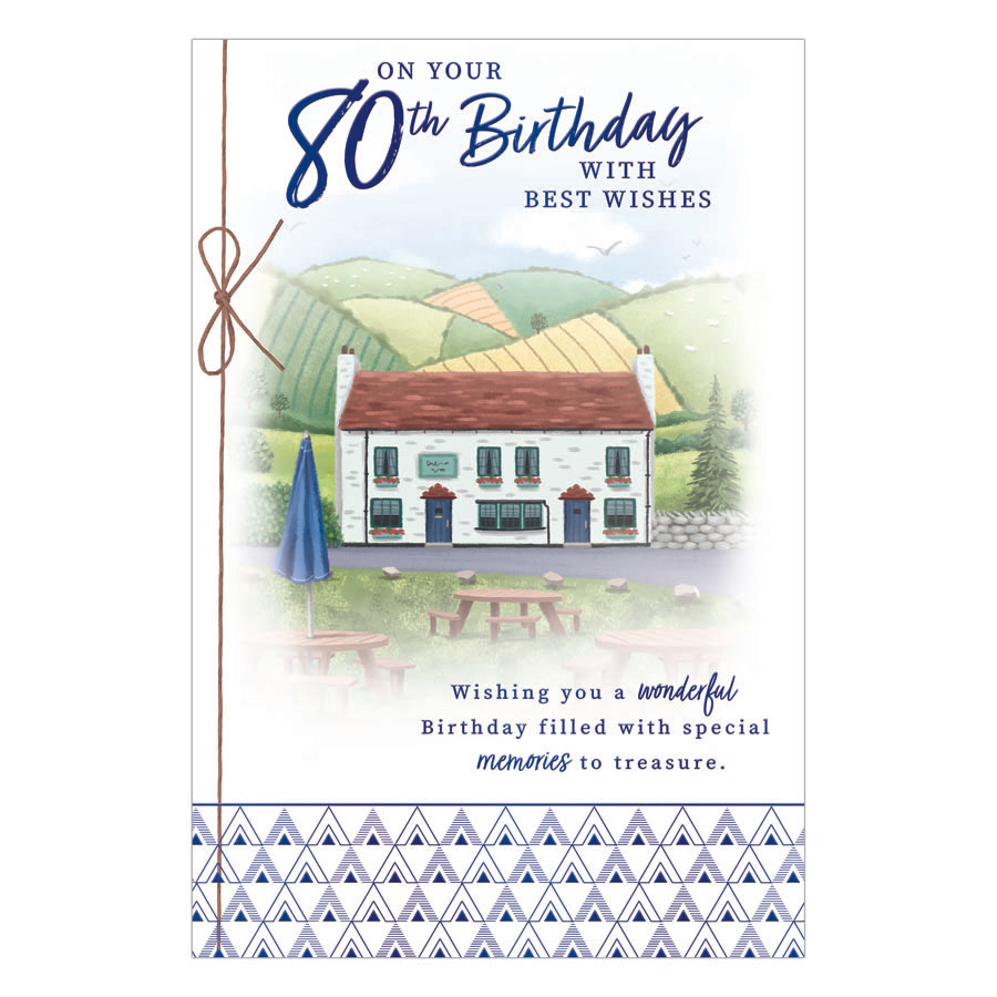 Prelude 6 Pack Cards C75 Birthday Age 80