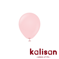 Kalisan Macaron Pink 5" Latex Balloons 100pk