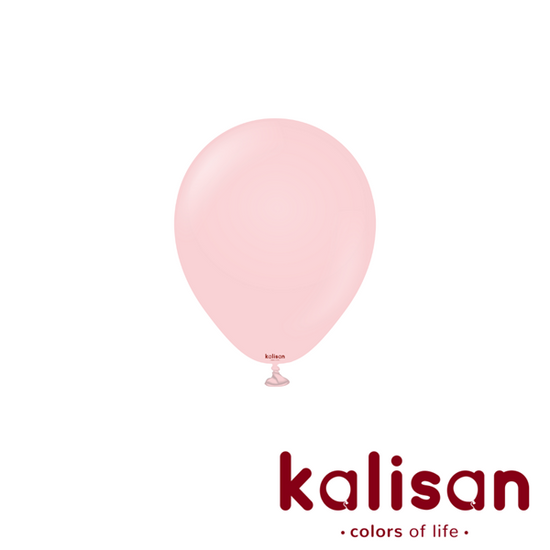 Kalisan Macaron Pink 5" Latex Balloons 100pk