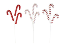 Candy Cane Spray 64cm (Design May Vary)