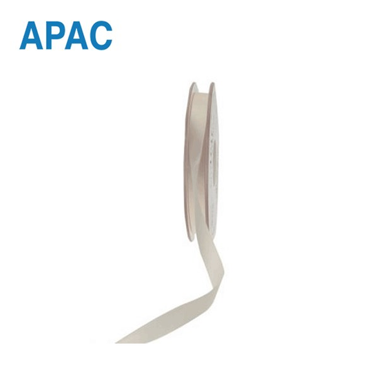 APAC Ribbon Satin Cream 10mm x 20M