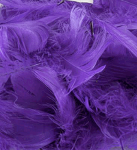 Eleganza Purple Mixed Feathers 50g