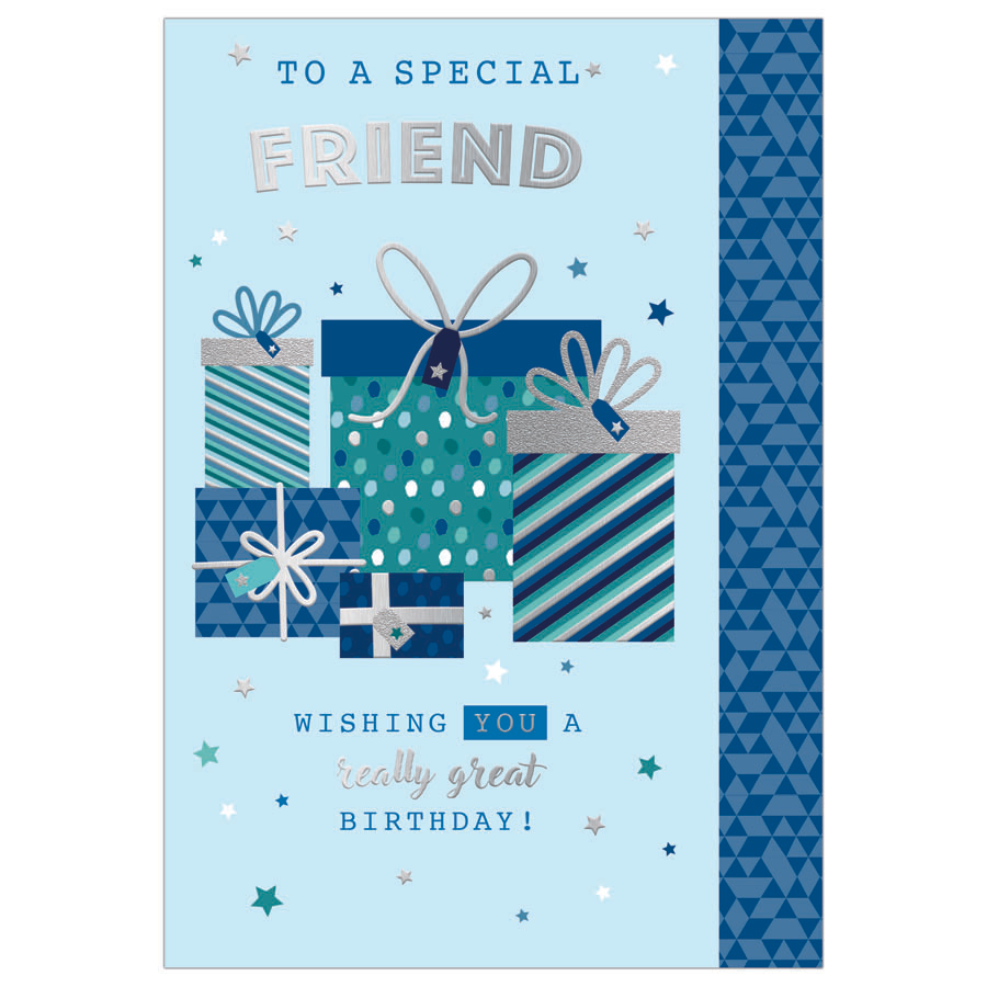 Kingsley 6 Pack Cards C50 Birthday Friend