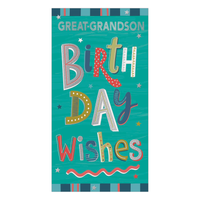Prelude 6 Pack Cards C55 Birthday Great-Grandson