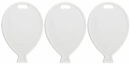 Oaktree 50 Pack Balloon Shaped Weight White