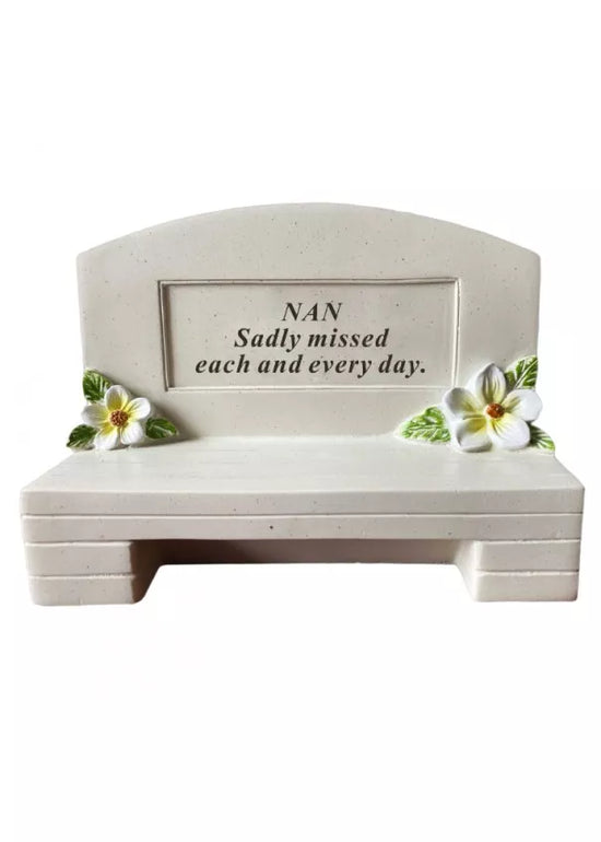 David Fischoff Memorial Bench Nan