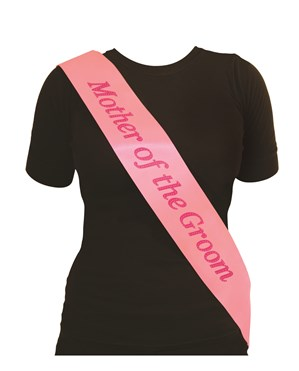 Henbrandt Sash Mother Of The Groom Pink