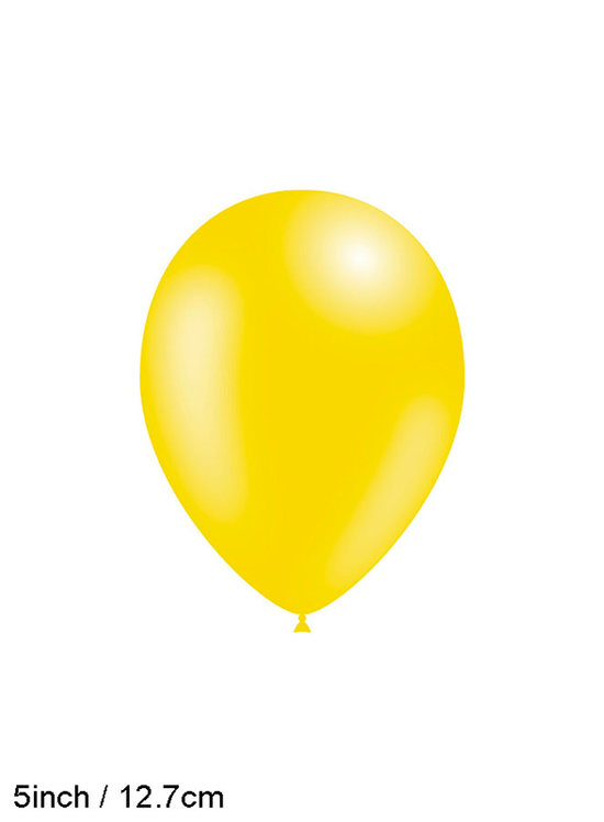 Decotex Pro Metallic Yellow 5" Latex 100pk