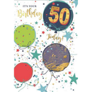 Simon Elvin C50 Birthday Age 50 6pk