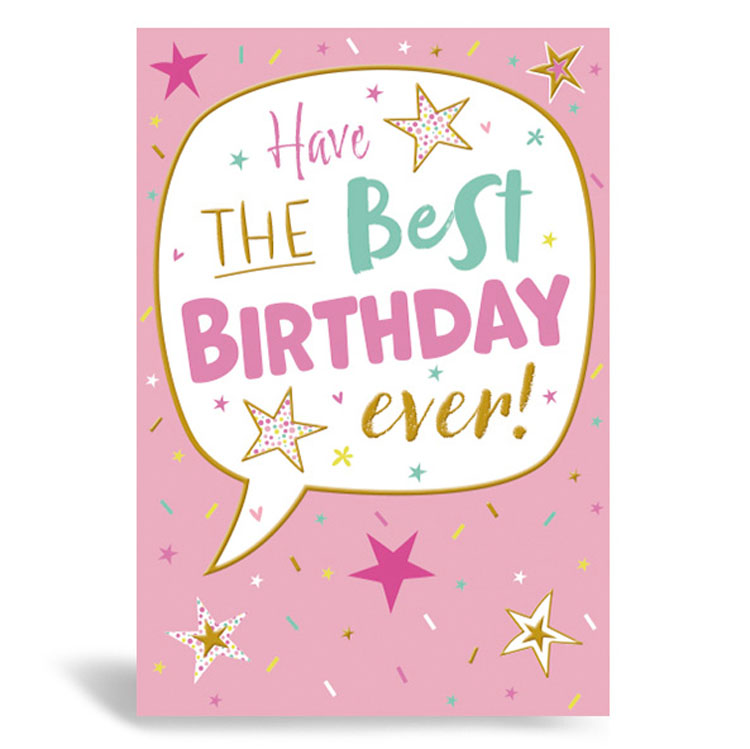 Prelude Pzazzle C50 Birthday Open 6pk
