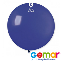 Gemar Fashion Dark Blue 31" Latex Balloons 10pk