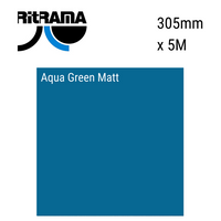 Ritrama Vinyl M Grade Matt Aqua Green 305mm x 5m