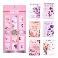 Poppyhill C50 Birthday Floral 12x12pk