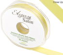 Eleganza Satin Ribbon Pale Yellow 15mm x 20m