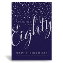 Prelude Pzazzle C50 Birthday Age 80 6pk