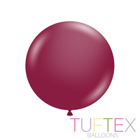Tuftex Standard Sangria 24" Latex Balloons 3pk