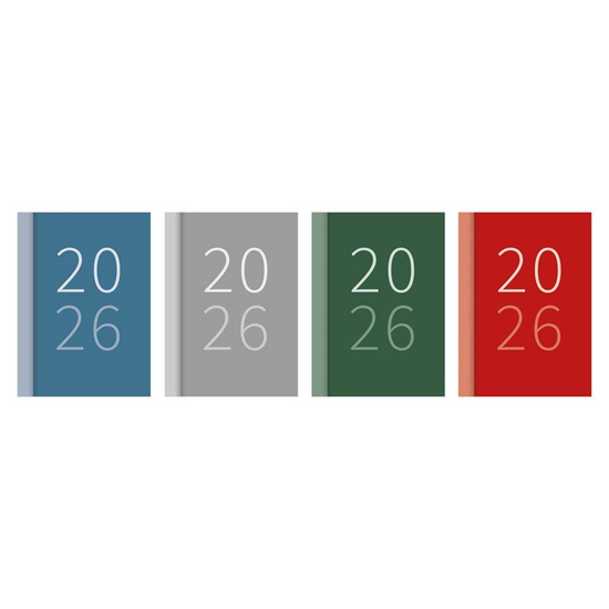 Diary Pocket WTV Assorted 2027 24pk