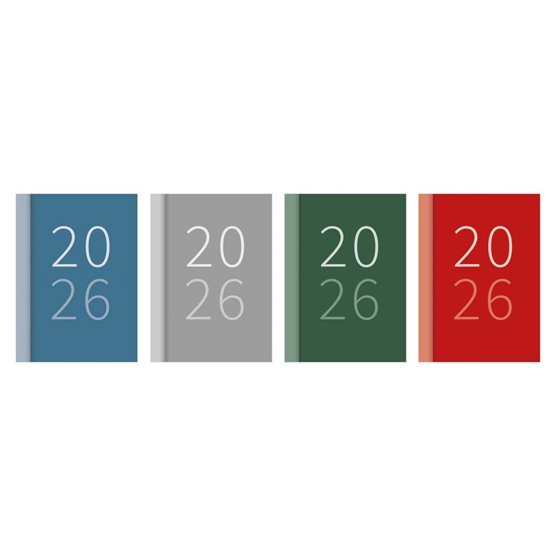 Diary Pocket WTV Assorted 2027 24pk