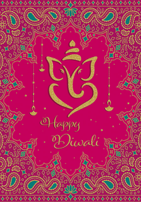 Regal 6 Pack Cards Diwali 7x5