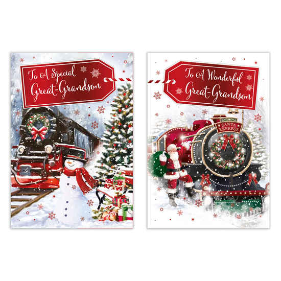 Poppyhill C50 Christmas Great-Grandson 12pk
