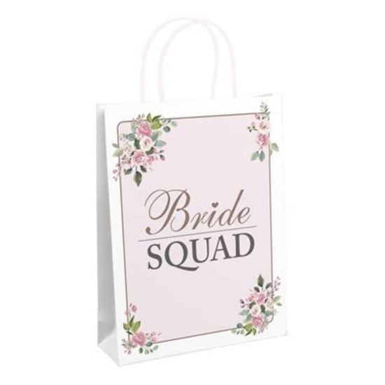 Eurowrap 5 Pack Favour Bags Bride Squad