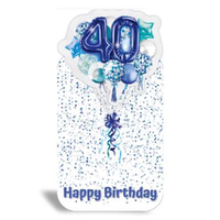 Prelude Platinum C55 Birthday Age 40 6pk