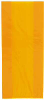 Unique Cello Sweet Bags W/Ties Orange 30pk