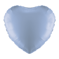 Oaktree Foil Balloon Light Blue Heart 18"