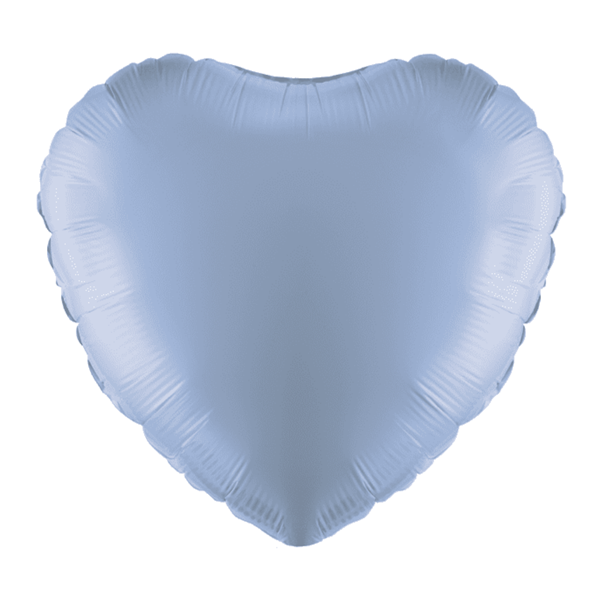 Oaktree Foil Balloon Light Blue Heart 18"