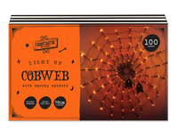 Light Up Cobweb Decoration 78cm