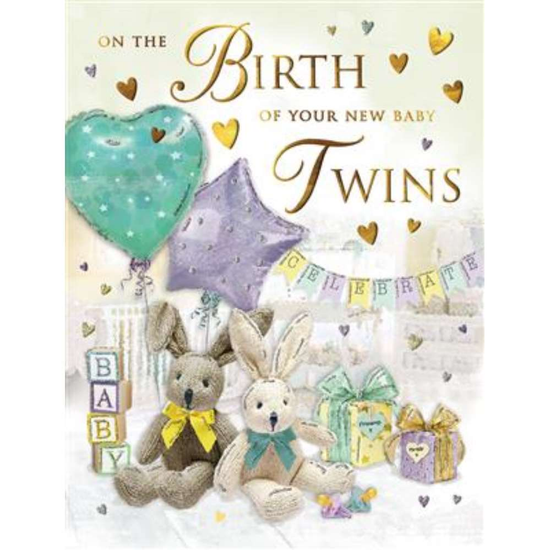 Regal 6 Pack Cards C50 Everyday Birthday Twins