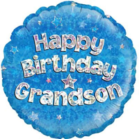 Oaktree Grandson Blue 18" Foil Balloon